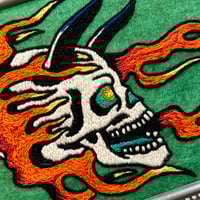 Image 2 of Hot Skull Embroidery