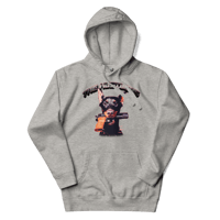Image 1 of Grey “Doberman” Hoodie