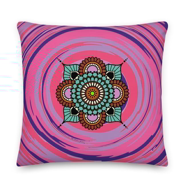 SHARING HUMAN™ Mandala Pillow - Calm