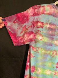 Image 5 of SMALL Hail Satan Tie Dye Shirt
