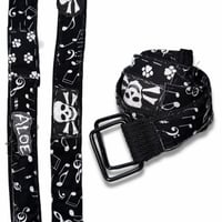 Image 1 of (46”) skull music belt