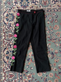 Image 3 of Moschino Rose Capris