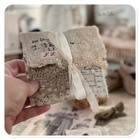 Image 4 of Petite Vintage and french lace sewing pouch