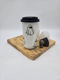 Image 1 of White Ghosties Travel Mug