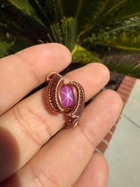 Image 1 of Star Ruby ring size 9