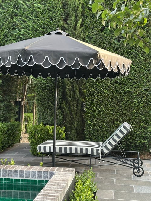 Image of Harolds Signature Outdoor Umbrella BLACK