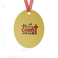 Image 8 of Double-sided ceramic ornaments (MERRY CHRIST-mas)