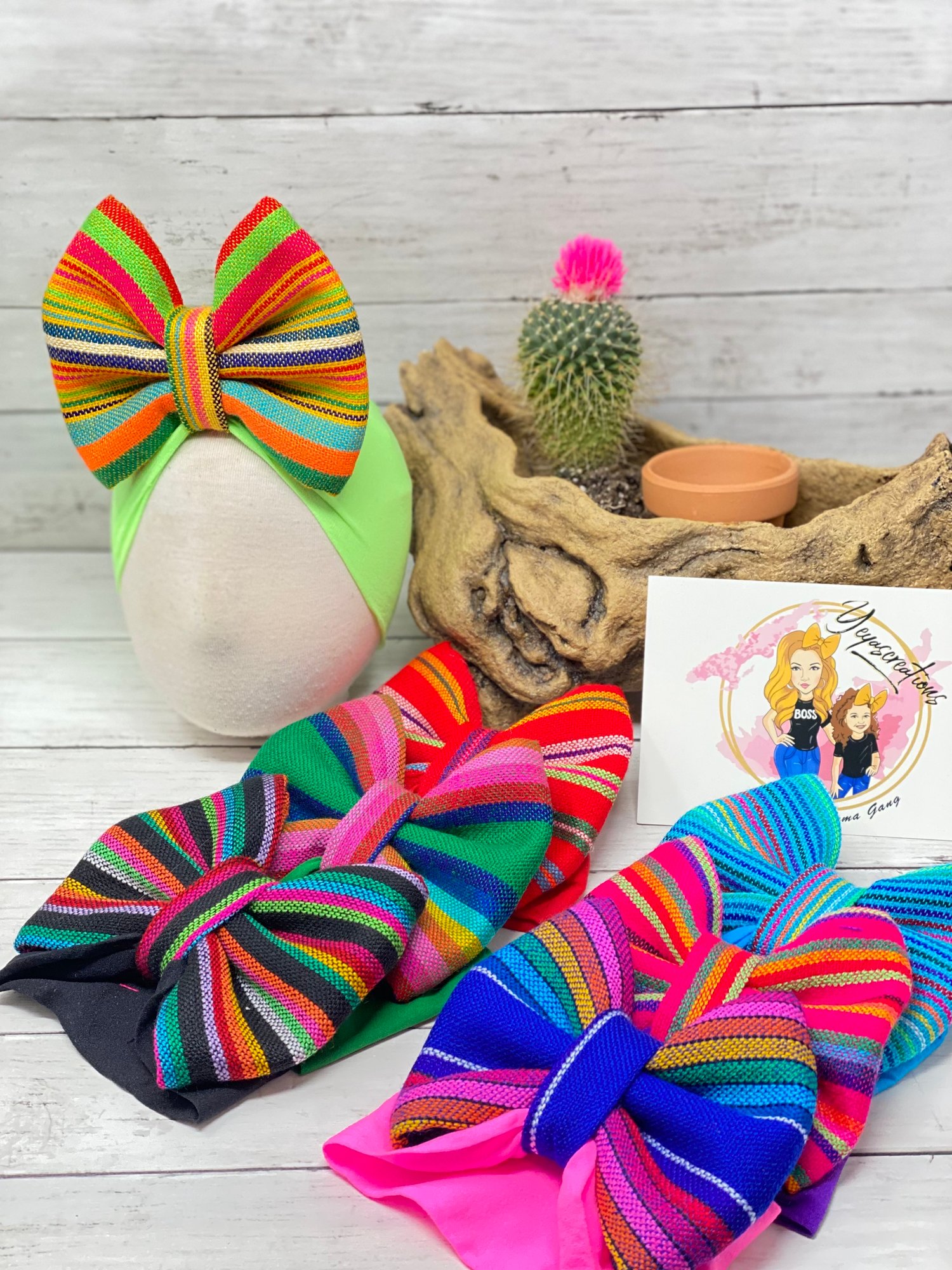 Image of La Mexicana  Over The Top headbands 