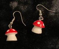 Mushroom Earrings