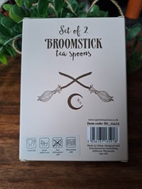Image 2 of Ceramic broomstick teaspoons
