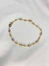 Sparkle Protect Me Mal De Ojo 14K Gold Plated Bracelet
