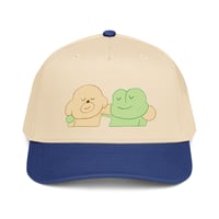 Image 1 of Dog & Frog - 5 panel cap