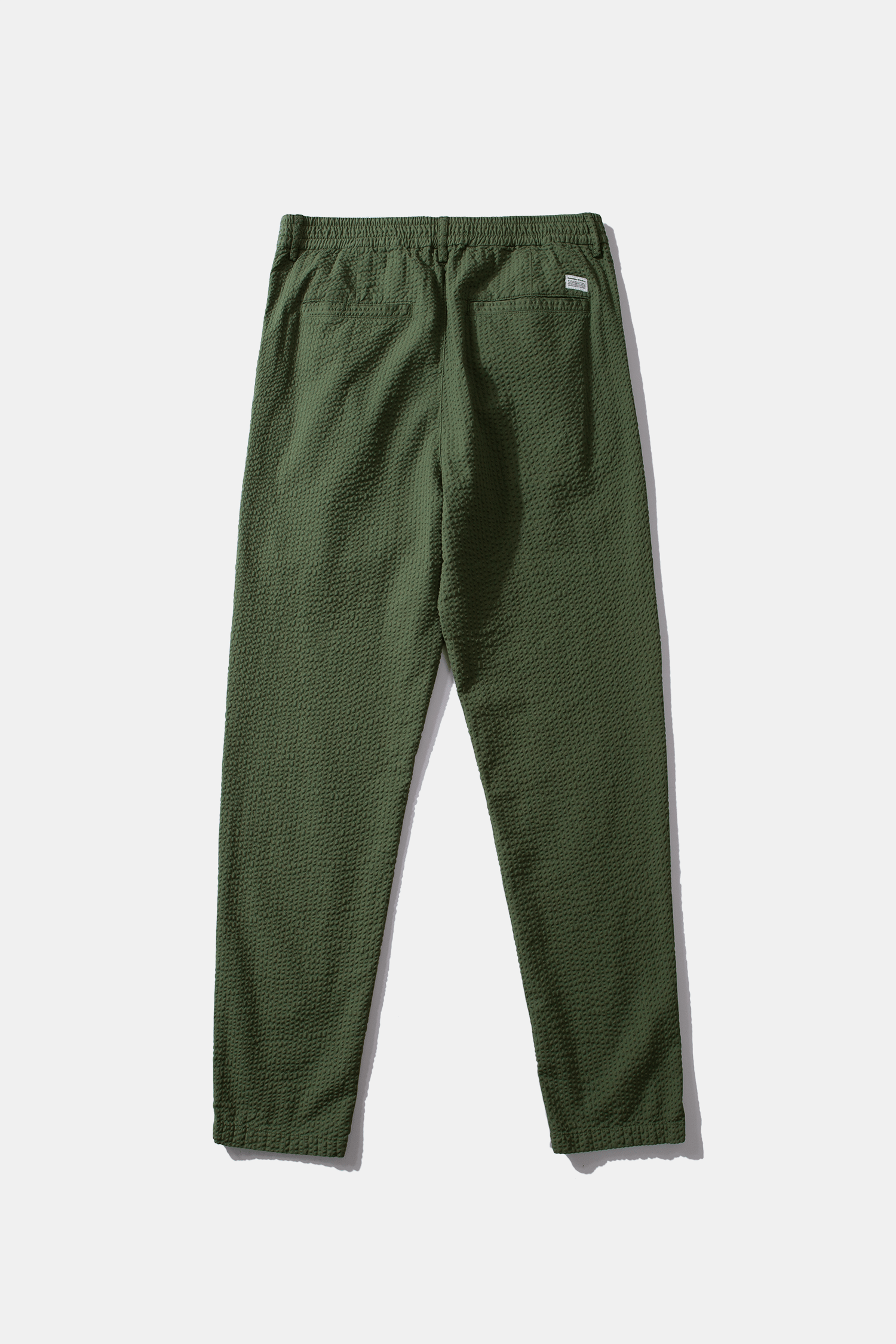 Image of EDMMOND MURANO SEERSUCKER PANT KHAKI