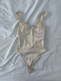 Image 1 of Champagne bodysuit // 36