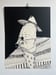 Image of All Hat and no Cowboy - 1 colour screen print on Somerset Satin 300gms