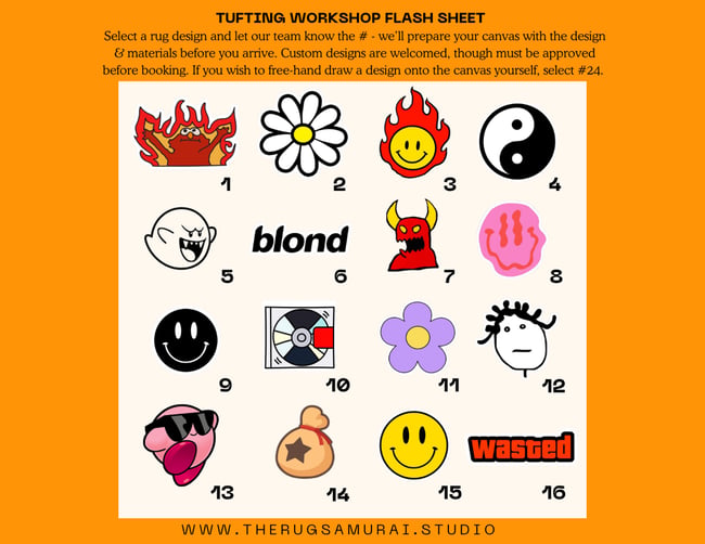 TUFTING WORKSHOP