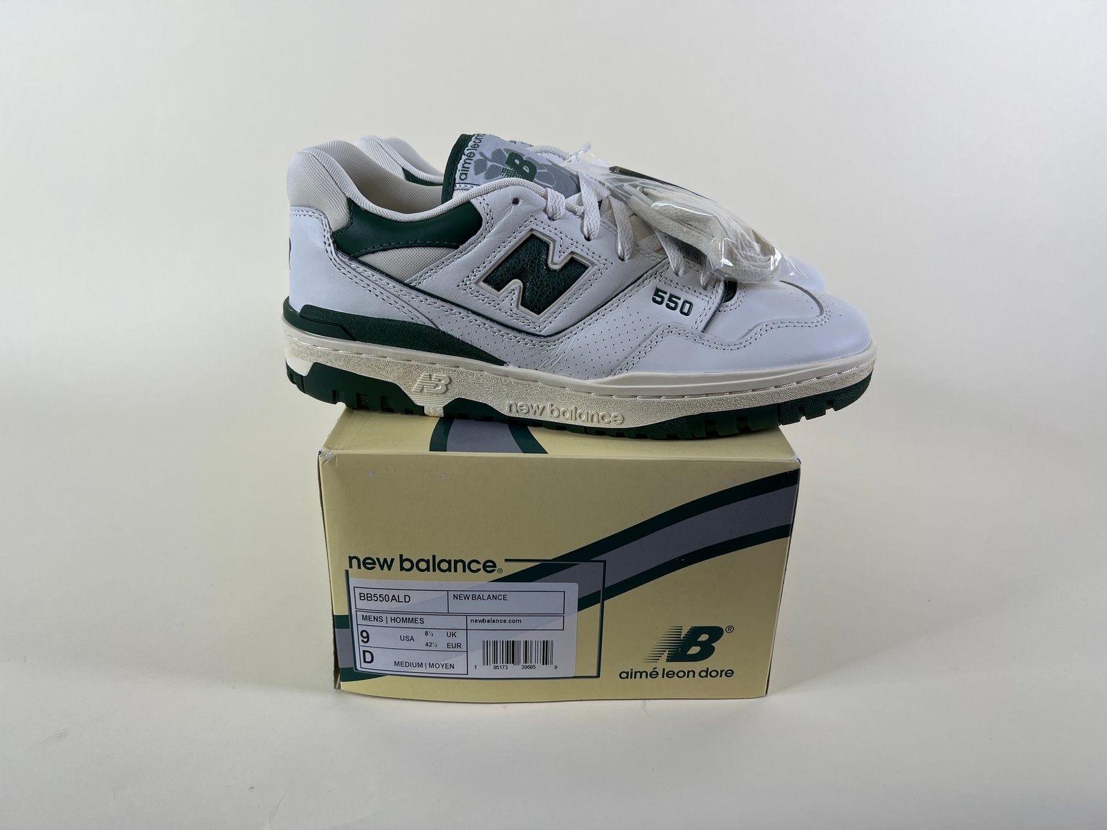 New Balance on sale 550 Green Size 9 Mens