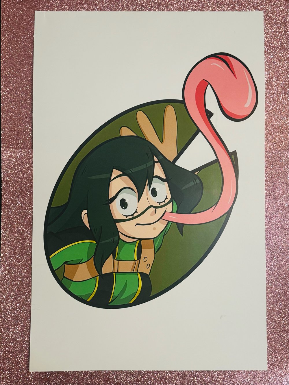Image of Ribbit Print