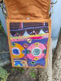 Image 8 of Jaz mini cross body bag - Tan 2