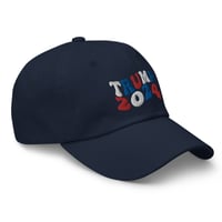 Image 12 of Trump 2024 Retro - Dad hat from PatriotsCo