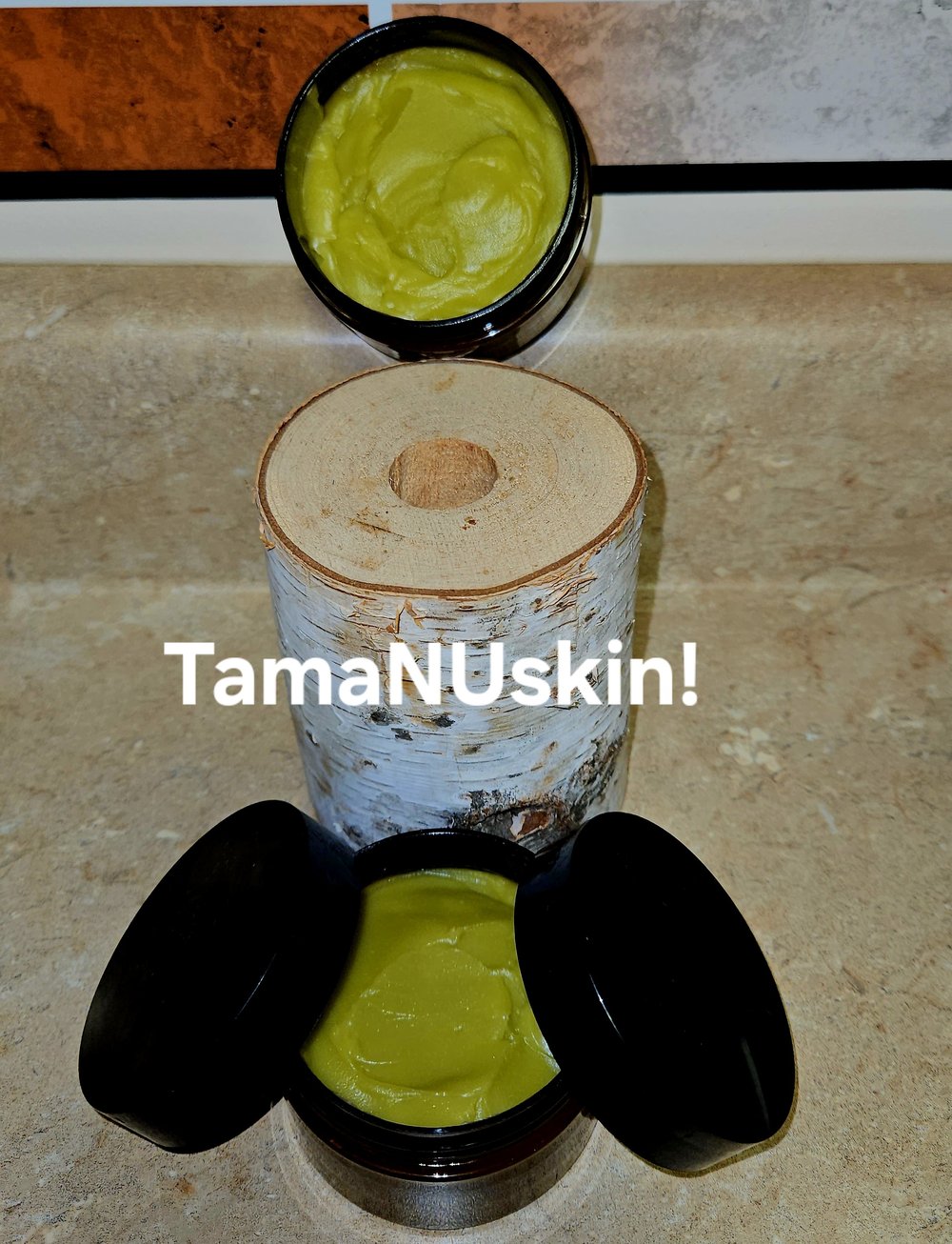 TamaNUskin! Luxurious Moisturizing Exotic Tamanu Nut Seed Body Butter. Eczema. Renews Skin Cells.