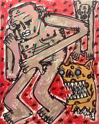 “ JAGUAR rest   “ canvas