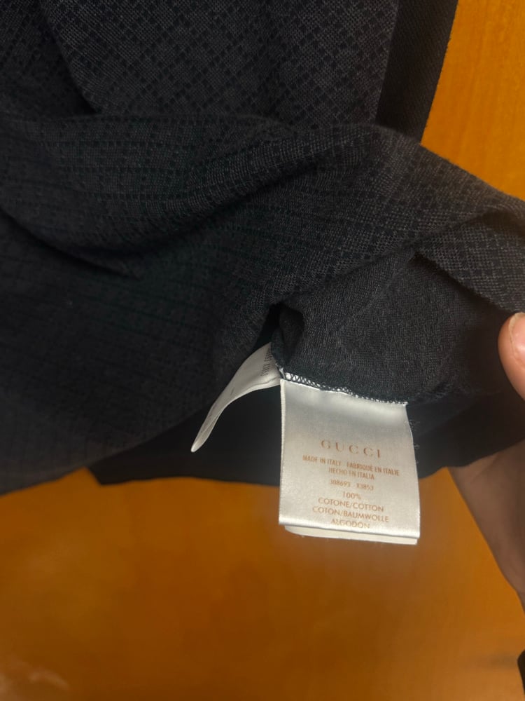 Image of Gucci Tom Ford Kingsnake Colorblock Polo