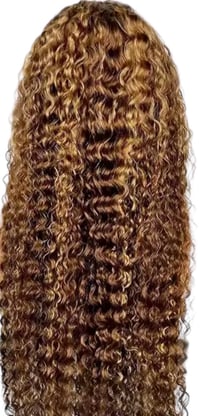 Image 2 of 30" OMBRE' HIGHLIGHT WATER WAVE