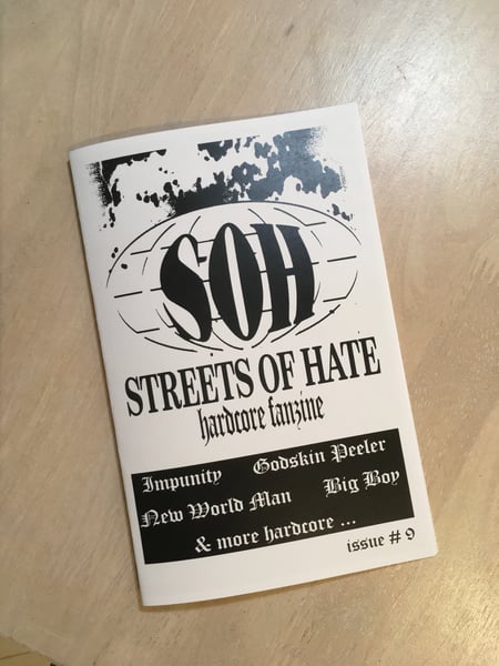 Image of Streets Of Hate Fanzine Issue # 9
