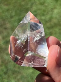 Image 12 of Faceted Clear Quartz Crystal #2493