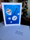 Olaf Frozen Folded Cards