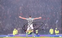 Signed Kieran Tierney Celtic FC 12x8 Picture A4.