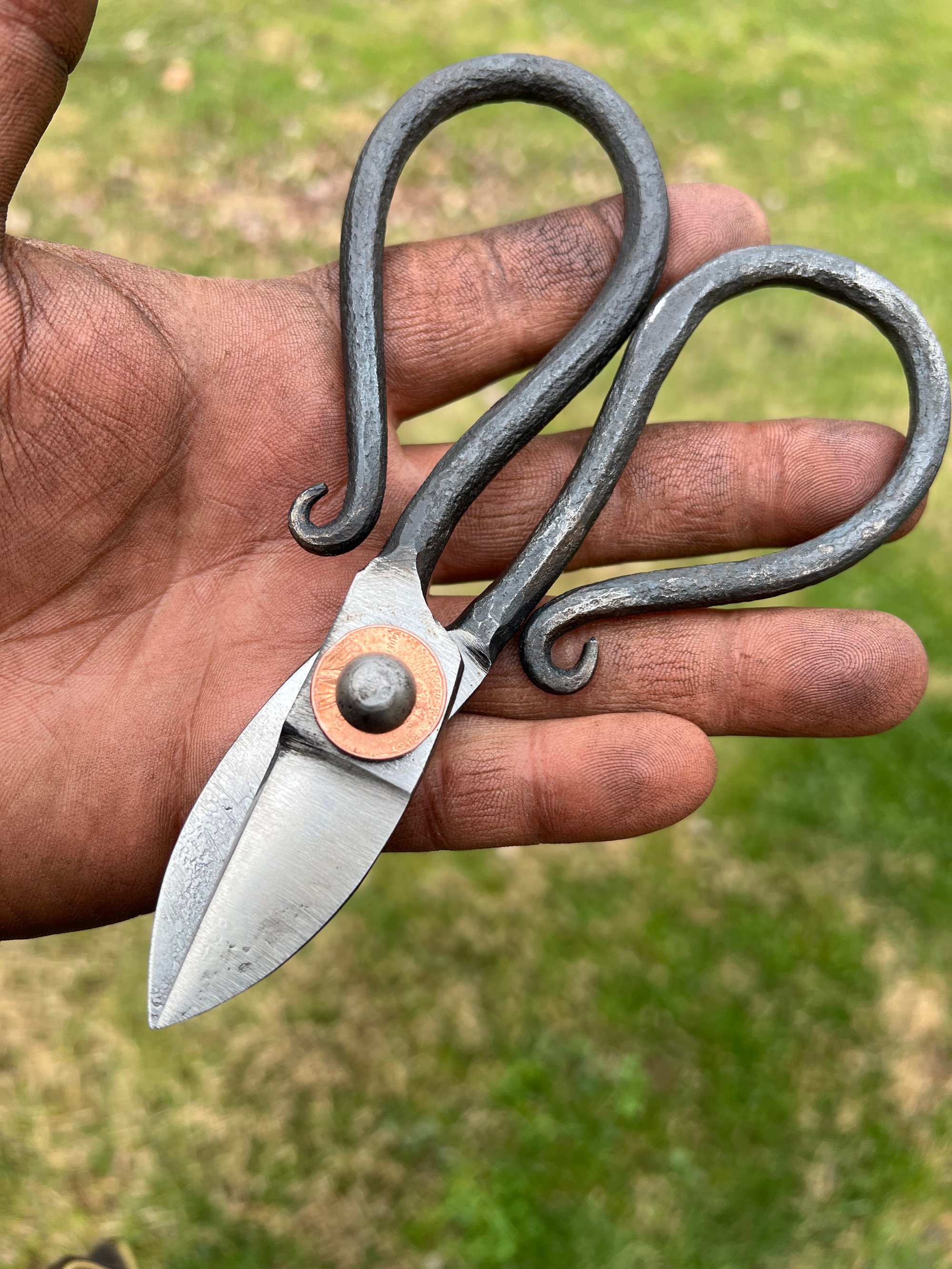 Handforged Blacksmith Scissors (Made to order) | Coal Township Forge