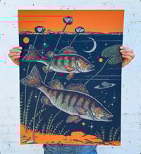 Cosmic Creek Art Print 