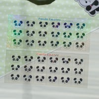 Image 1 of panda emotes