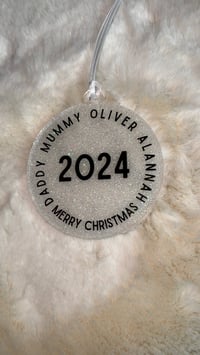Image 5 of CUSTOM GLITTER BAUBLE