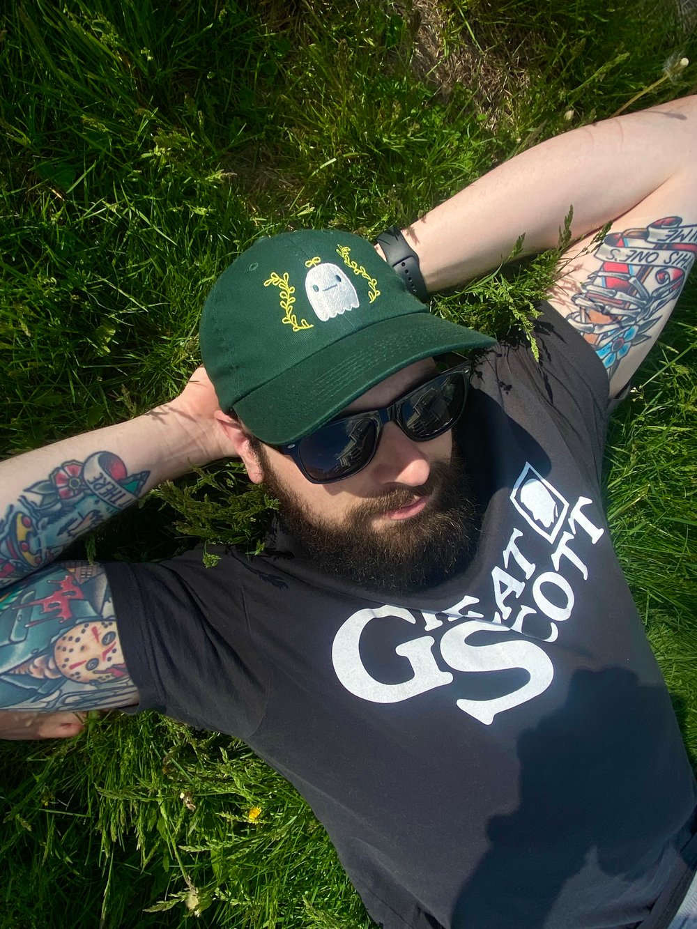 Summer Ghost Dad Hat
