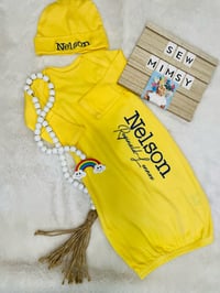 Image 1 of Baby Gown & Hat Sets