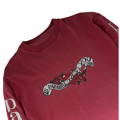 Image of Vintage late 90s Es Paradis Ibiza longsleeve t shirt: Fits XL
