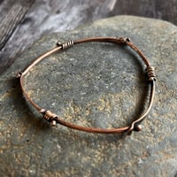 Image 1 of Triangular Copper Bangle