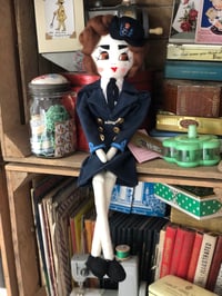 Image 1 of Ww2 Wren 1940s Style Rag Doll