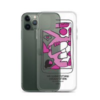 Image 1 of W.K.F. DESIGN STUDIO Clear Case for iPhone®
