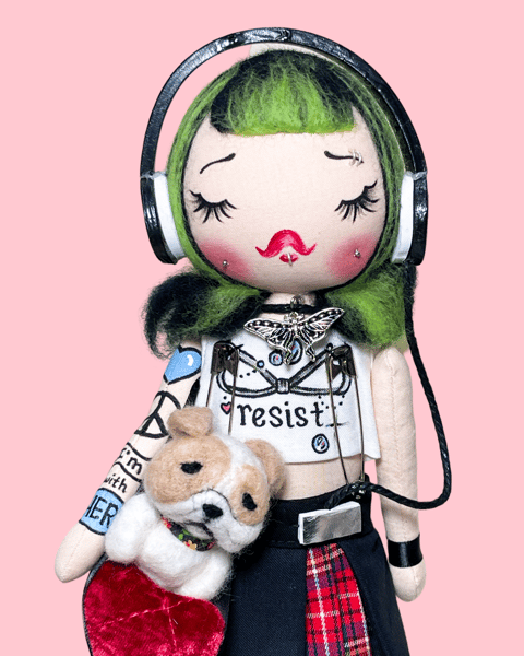 Image of RESIST SMALL ART DOLL 