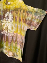 Image 3 of XL Be Gay Do Crime Godzilla Tie Dye Shirt 2