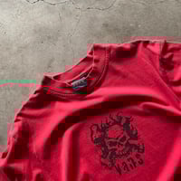 Image 2 of VANS FLAMING SKULL TEE