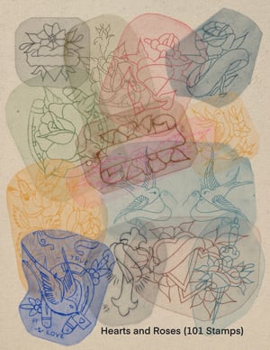 Image of 600+ Acetates Tahiti Felix Collection Brush Set for iPad Procreate