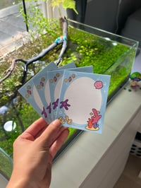 Image 1 of 'under the sea' vinyl clear sticker frame