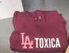 La toxica burgundy 