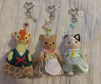 Calico Critter keychains ⭐️