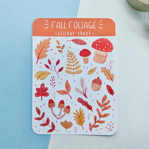 Image of Fall Foliage Mini Sticker Sheet